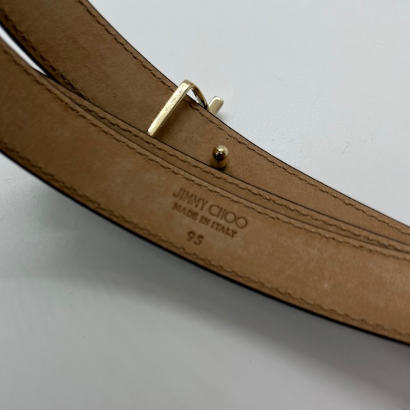 Jimmy Choo Croc Embossed Belt